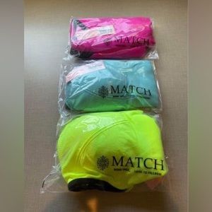 Match sports bras.
